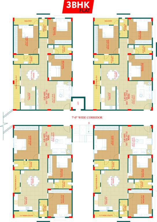 Images for Cluster Plan of Hivision Residency