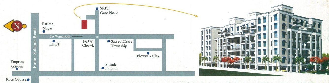 Images for Location Plan of Eisha Varsha Appartments