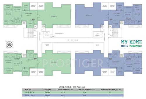 Images for Cluster Plan of Goyal My Home MH14 Punawale