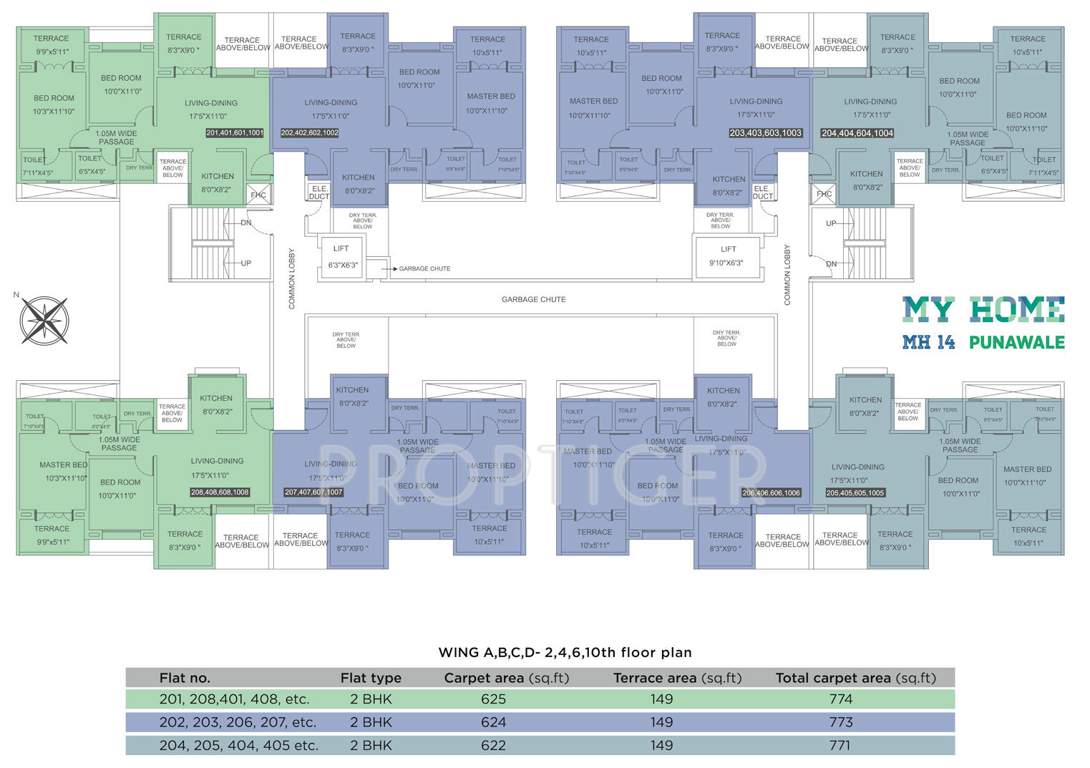 Images for Cluster Plan of Goyal My Home MH14 Punawale