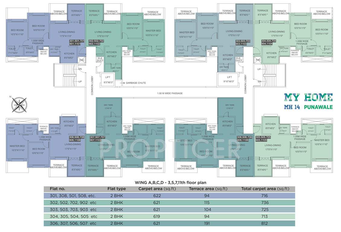 Images for Cluster Plan of Goyal My Home MH14 Punawale