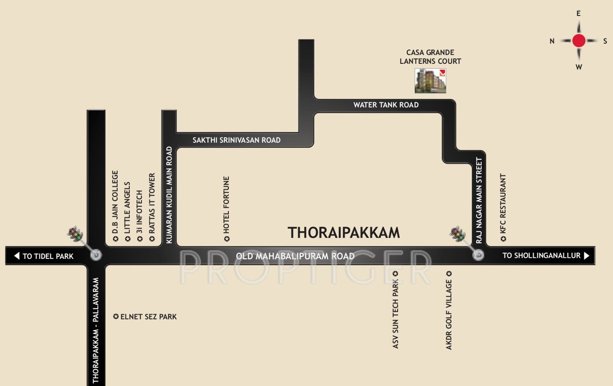 Images for Location Plan of Casagrand Lanterns Court