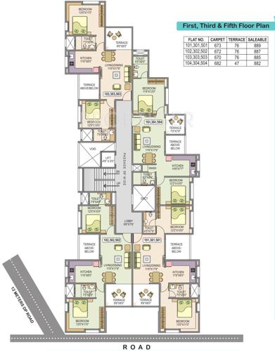  whispering-winds Images for Cluster Plan of Bhansali Whispering Winds