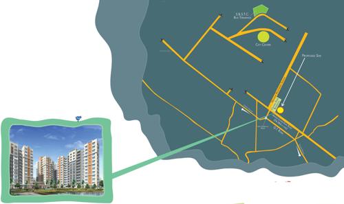 Images for Location Plan of Salarpuria Sattva Gardenia