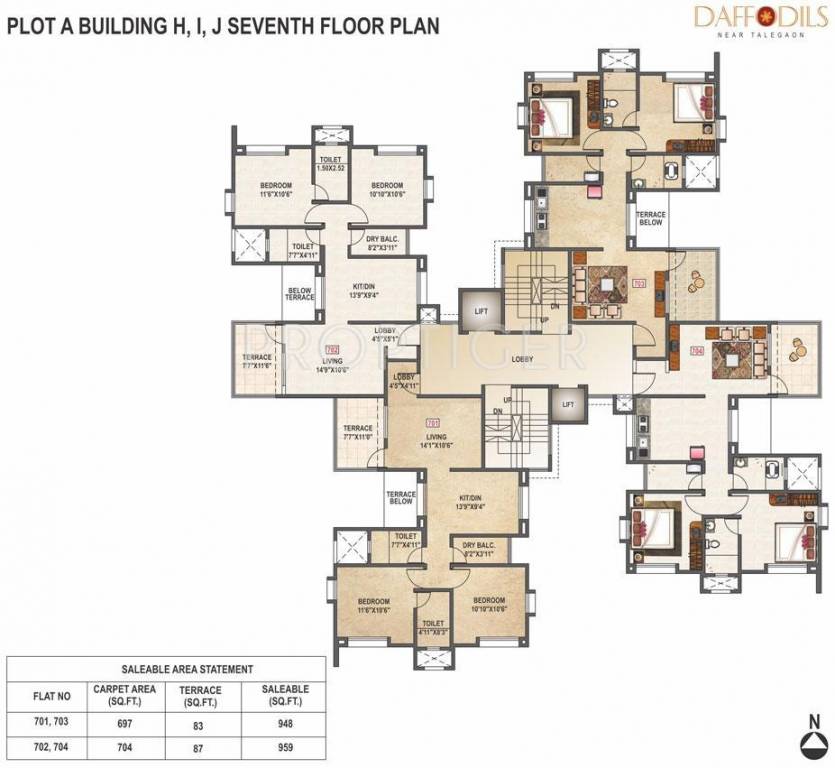 Images for Cluster Plan of Vishhram Daffodils