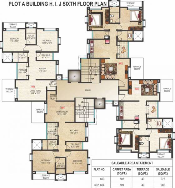Images for Cluster Plan of Vishhram Daffodils