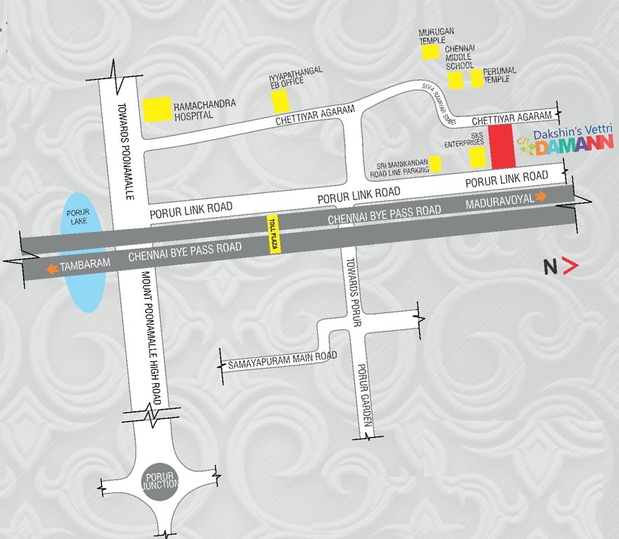 Images for Location Plan of Dakshin Damann