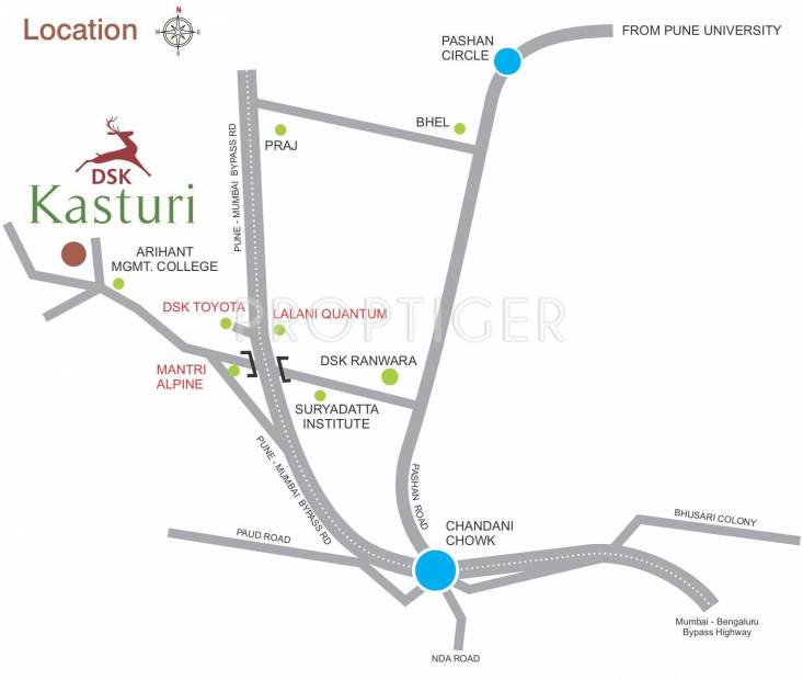 Images for Location Plan of DSK Kasturi