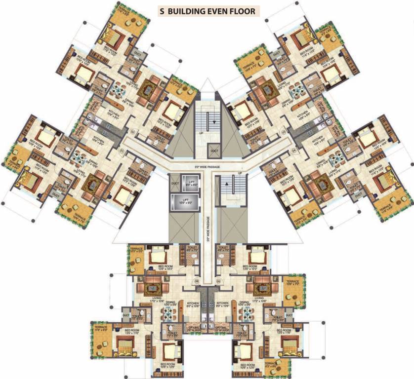Images for Cluster Plan of Amit Eka