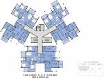  eka Typical Odd Floor Plan Of Tower N,O,R,S