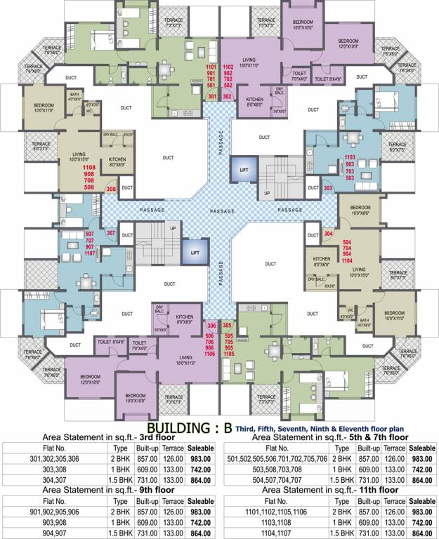 Images for Cluster Plan of Sharma Willows Twin Tower