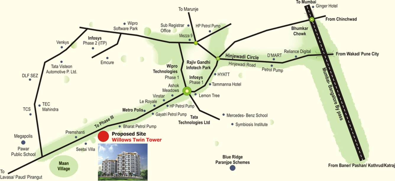 Images for Location Plan of Sharma Willows Twin Tower