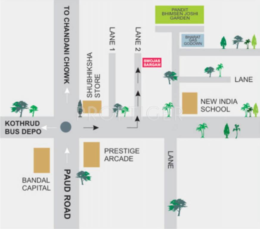 Images for Location Plan of Swojas Sargam