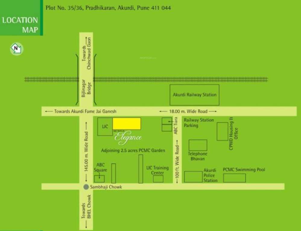 elegance Images for Location Plan of ABC Elegance