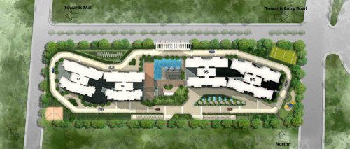  neo-towers Images for Layout Plan of  Amanora Neo Towers