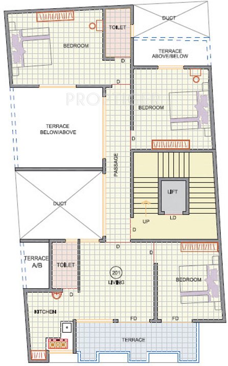 Images for Cluster Plan of Arun Sheth Anika Heights