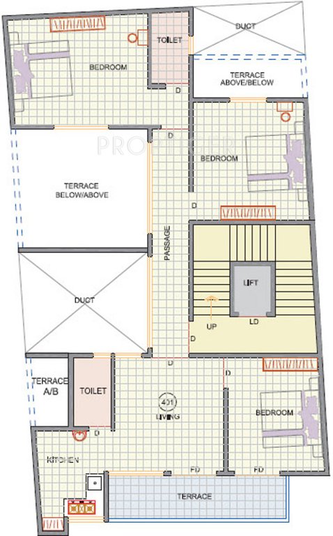 Images for Cluster Plan of Arun Sheth Anika Heights
