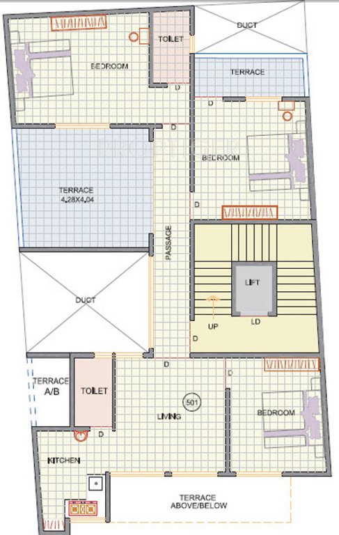 Images for Cluster Plan of Arun Sheth Anika Heights