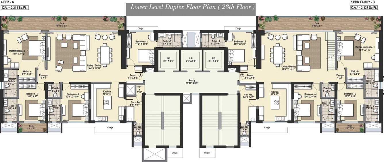 reflections odyssey Images for Cluster Plan of Raheja Reflections Odyssey