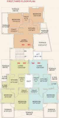 Images for Cluster Plan of Diamond Group Pune Shubham Residency