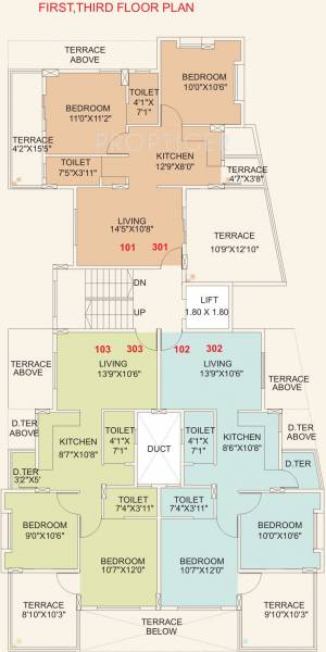 Images for Cluster Plan of Diamond Group Pune Shubham Residency