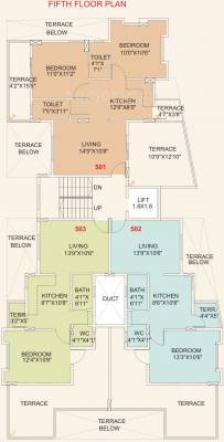 Images for Cluster Plan of Diamond Group Pune Shubham Residency