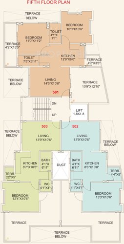 Images for Cluster Plan of Diamond Group Pune Shubham Residency
