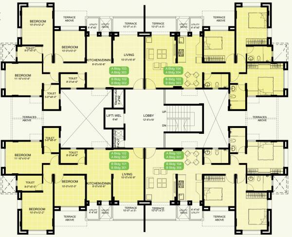Images for Cluster Plan of Gandhi Euthenia Homes