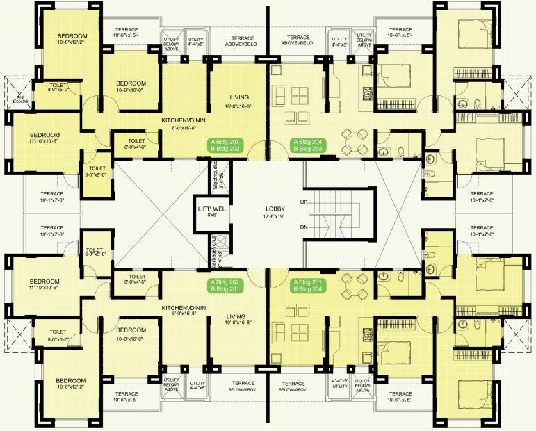 Images for Cluster Plan of Gandhi Euthenia Homes