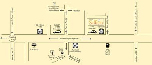 saffron Images for Location Plan of Malpani Saffron