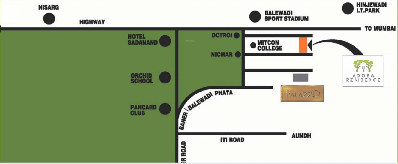 Images for Location Plan of Angal Group Adora Residence