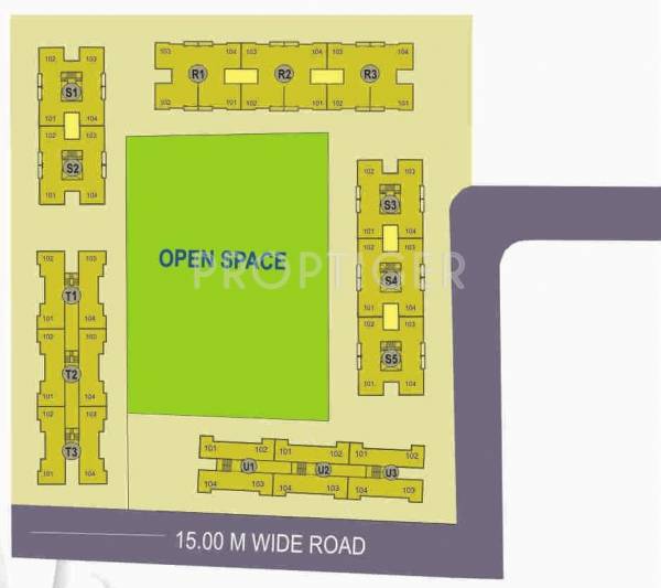 Images for Layout Plan of Siddhivinayak Groups Viision Woods