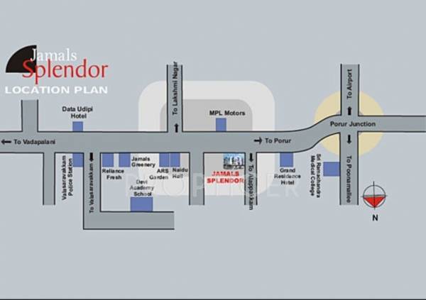 Images for Location Plan of Jamals Splendor Images for Location Plan of Jamals Splendor