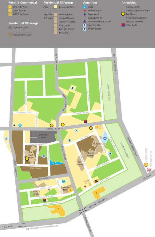  tranquil heights Images for Master Plan of Vatika Tranquil Heights