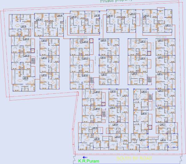 Images for Cluster Plan of Prabhavathi Elegant