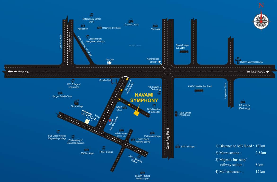 symphony Images for Location Plan of Navami Symphony