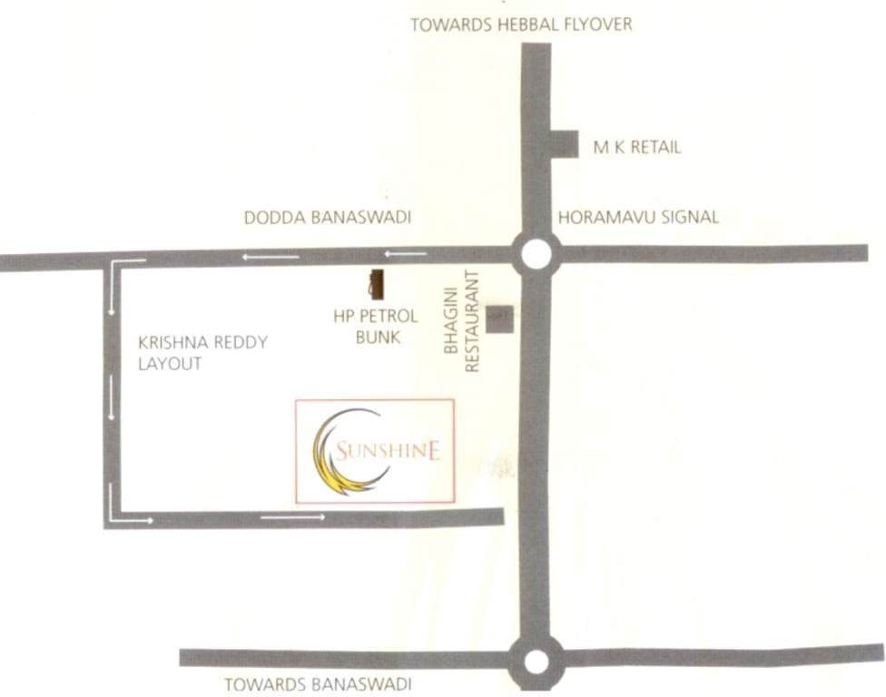 sunshine Images for Location Plan of DSR Sunshine