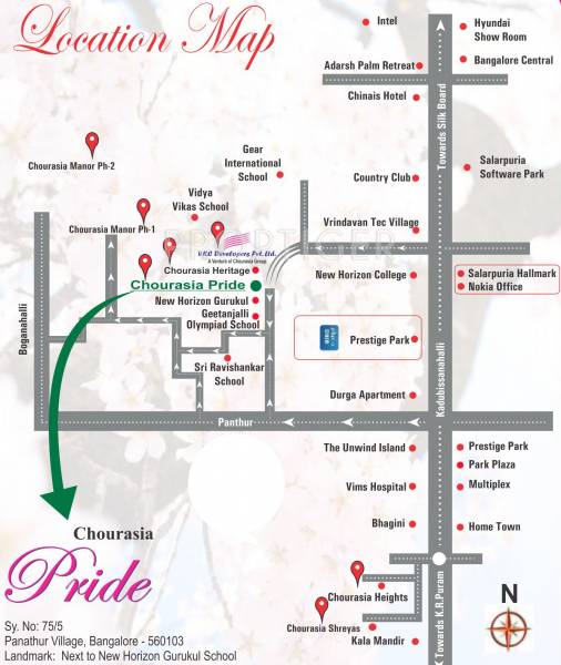 Images for Location Plan of VKC Chourasia Pride