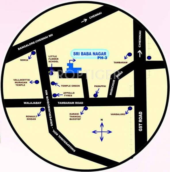 Images for Location Plan of Wisdom Sri Baba Nagar Ph 3