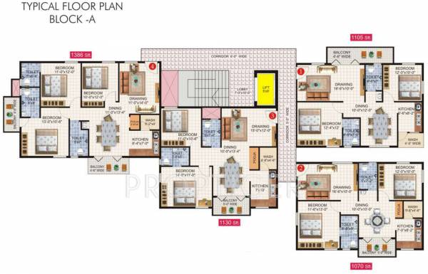 Images for Cluster Plan of Jyothi Builders GT Enclave