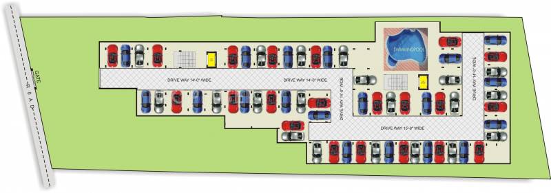 Images for Cluster Plan of Jyothi Builders GT Enclave
