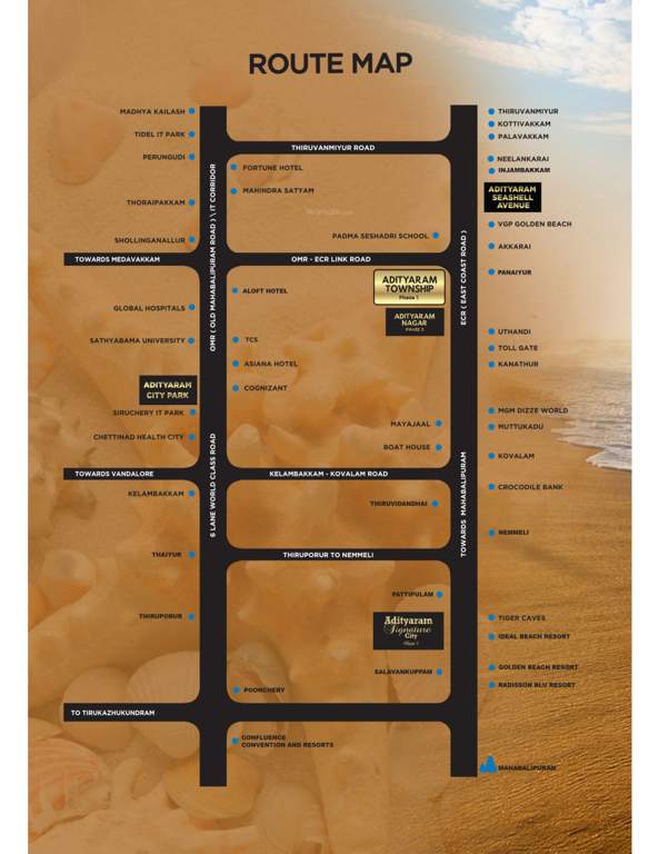  adityaram township phase i Location Plan