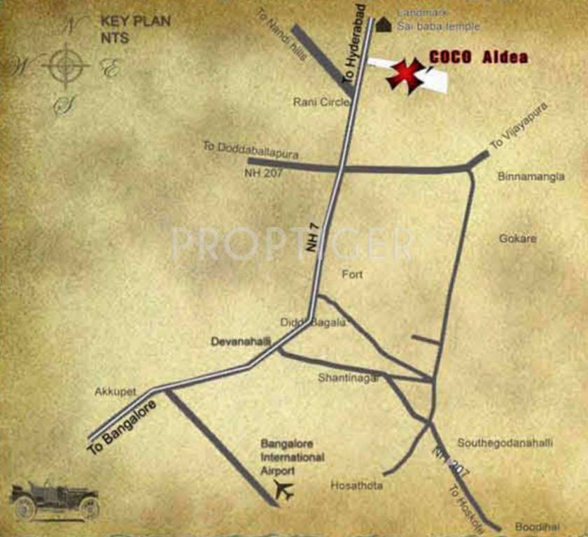  coco aldea Location Plan