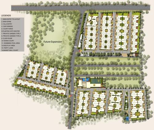 Images for Master Plan of Mantri Courtyard courtyard Images for Master Plan of Mantri Courtyard