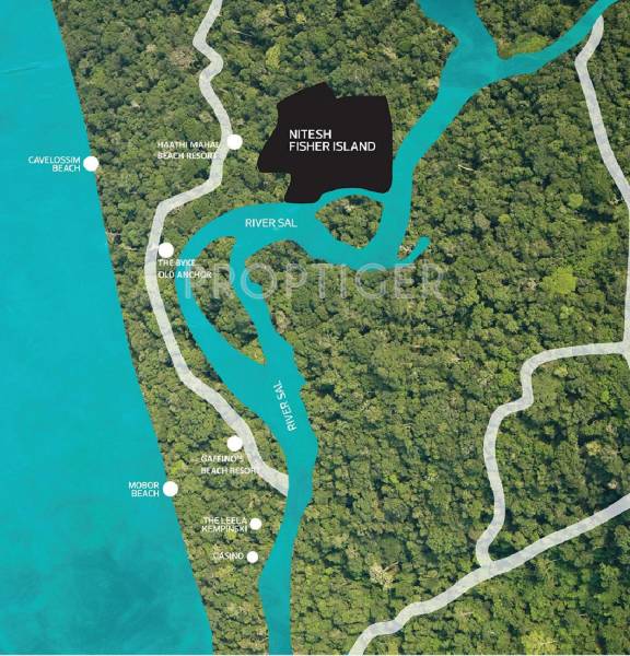 Images for Location Plan of Nitesh Fisher Island