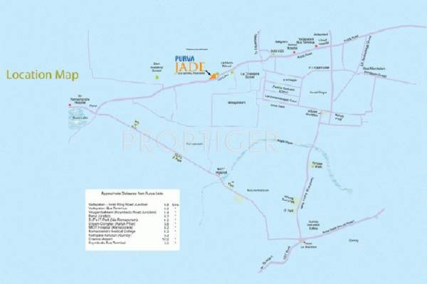 Images for Location Plan of Puravankara Purva Jade