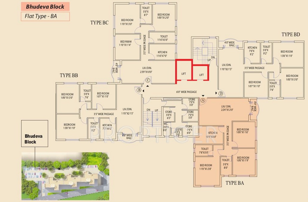 Images for Cluster Plan of Mani Tirumala
