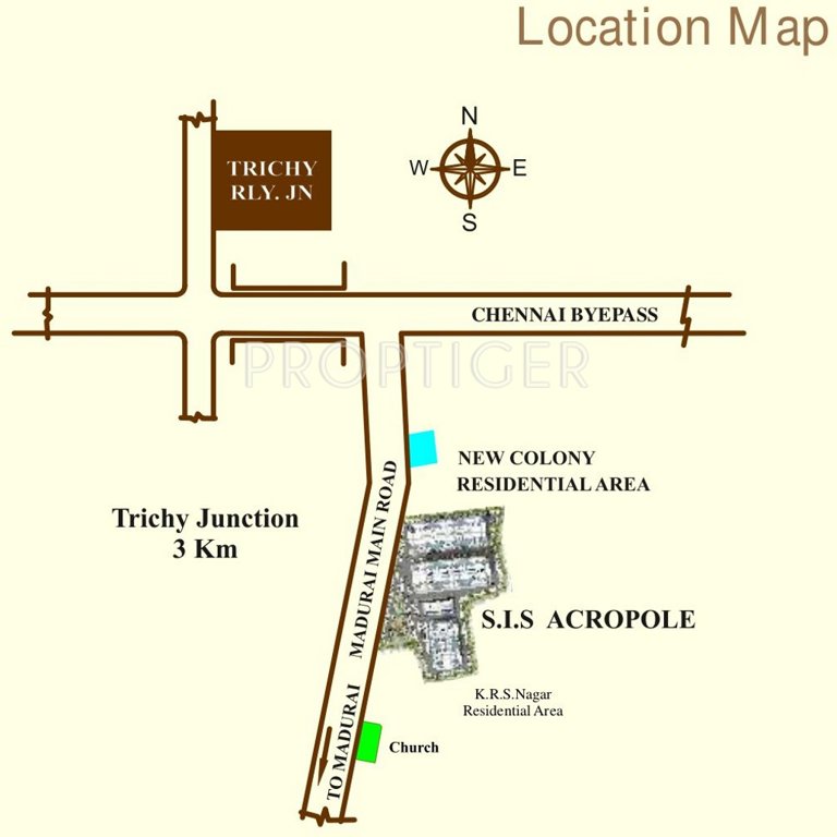 Images for Location Plan of South India Acropole