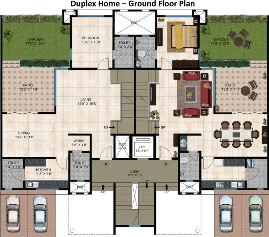 Images for Cluster Plan of Mahindra Bloomdale Apartment