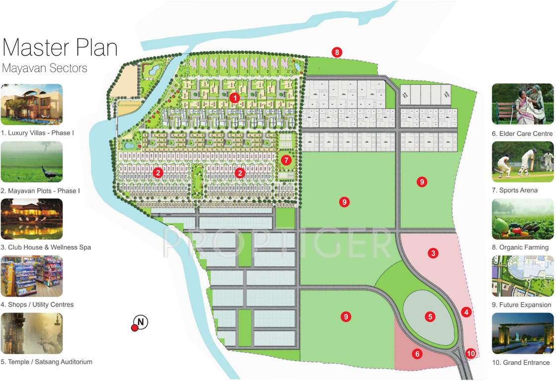 Images for Master Plan of Brajbhumi Mayavan Plots